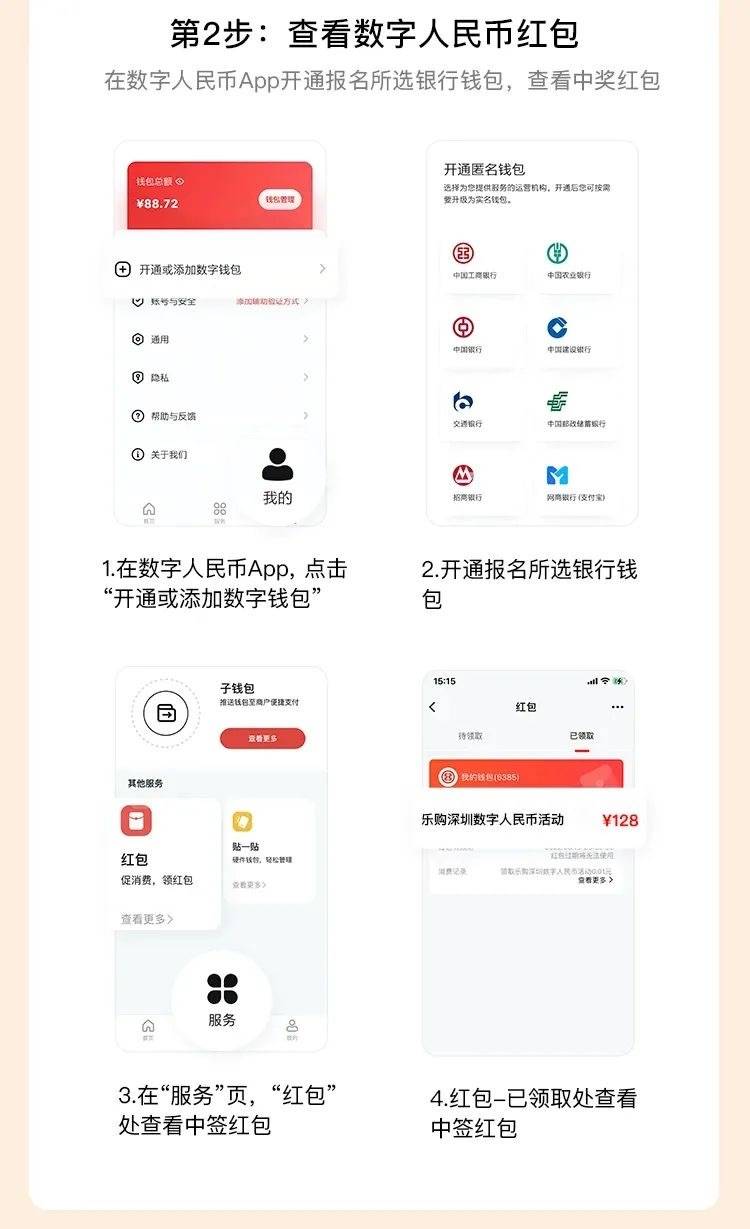 “乐购深圳”数字人民币红包到货<strong></p>
<p>币购</strong>！中签的“锦鲤”快来看使用攻略