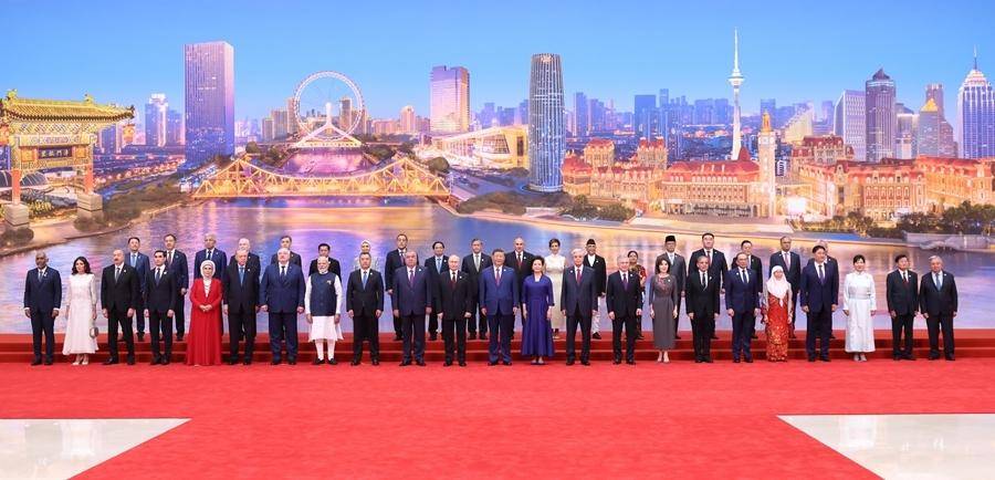 “豪华阵容”抵达津门<strong></p>
<p>xmr算力</strong>，两场会议今天举行，世界聚焦上合天津峰会