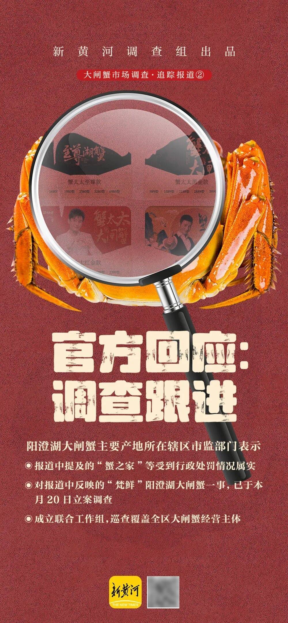 官方回应阳澄湖大闸蟹乱象：对问题企业依法调查跟进<strong></p>
<p>FIl暴跌</strong>，加强大闸蟹品牌保护 | 大闸蟹市场调査·追踪报道②