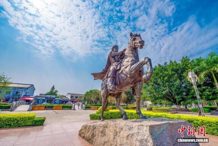 台湾光复日刘永福后人追忆其英雄精神